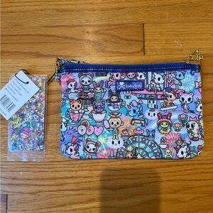 Tokidoki Colorful Character Print Pouch Comicon 2023